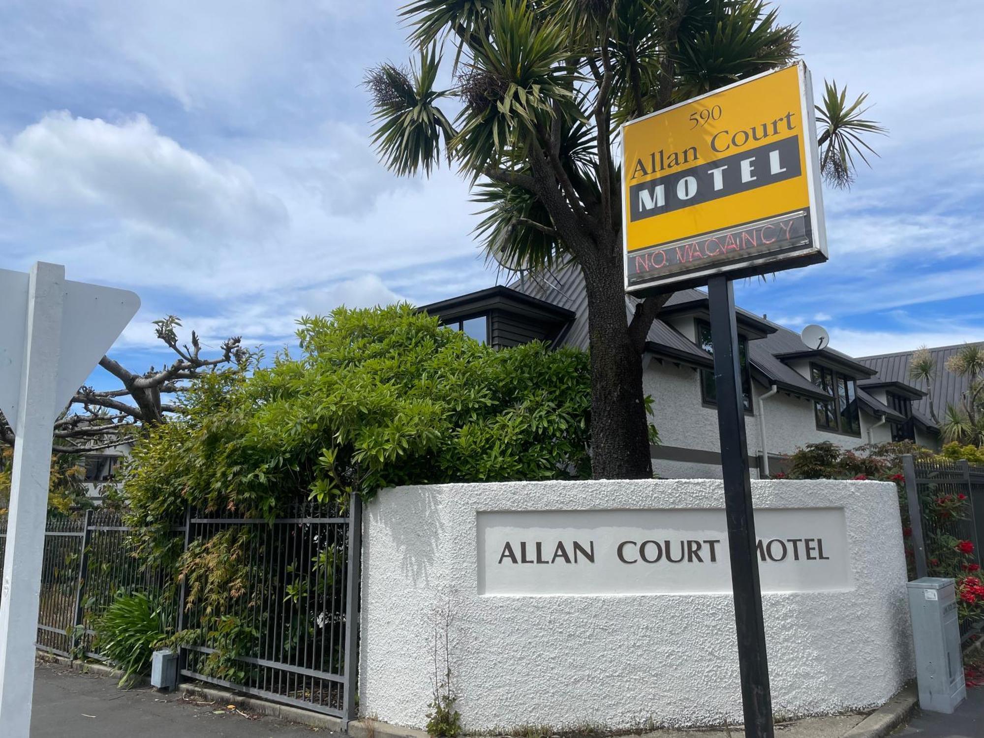 Allan Court Motel Dunedin Eksteriør bilde
